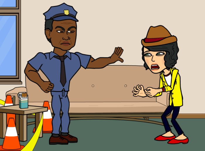 Foster intervenes with Dark's smoking habit. (It's in the book.)