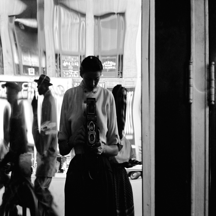 Photo by Eve Arnold, Self-portrait (perhaps unknowingly inspiring Vivian Maier)