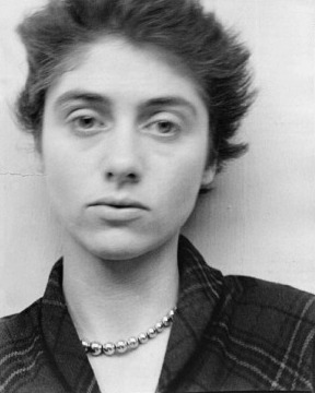 Diane Arbus, portrait by Allan Arbus, 1949